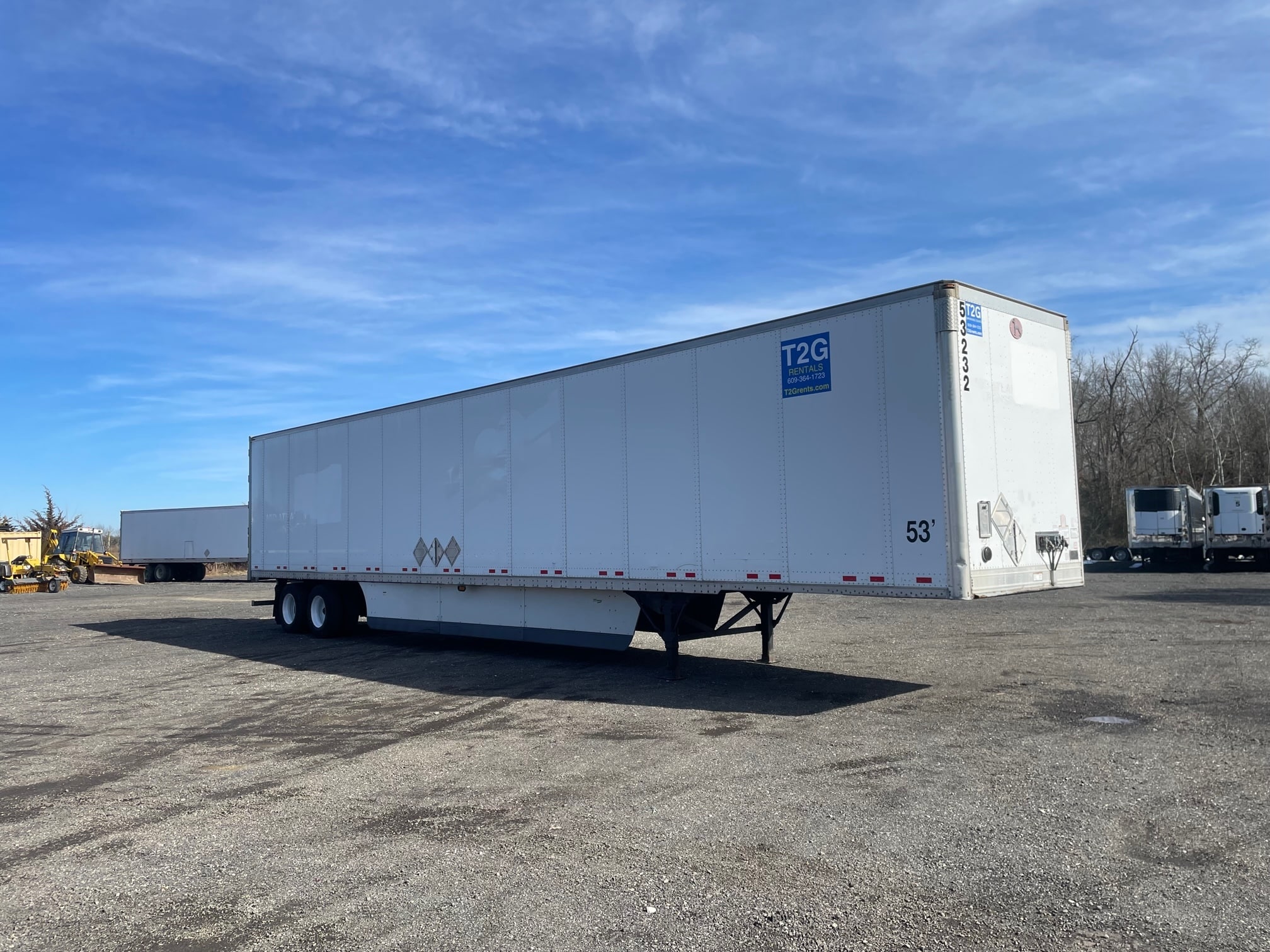 Trailer Rentals & Storage at T2G Logistics